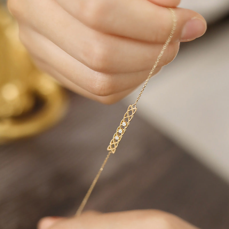 Sterling Silver Bracelet for Unique Female Style