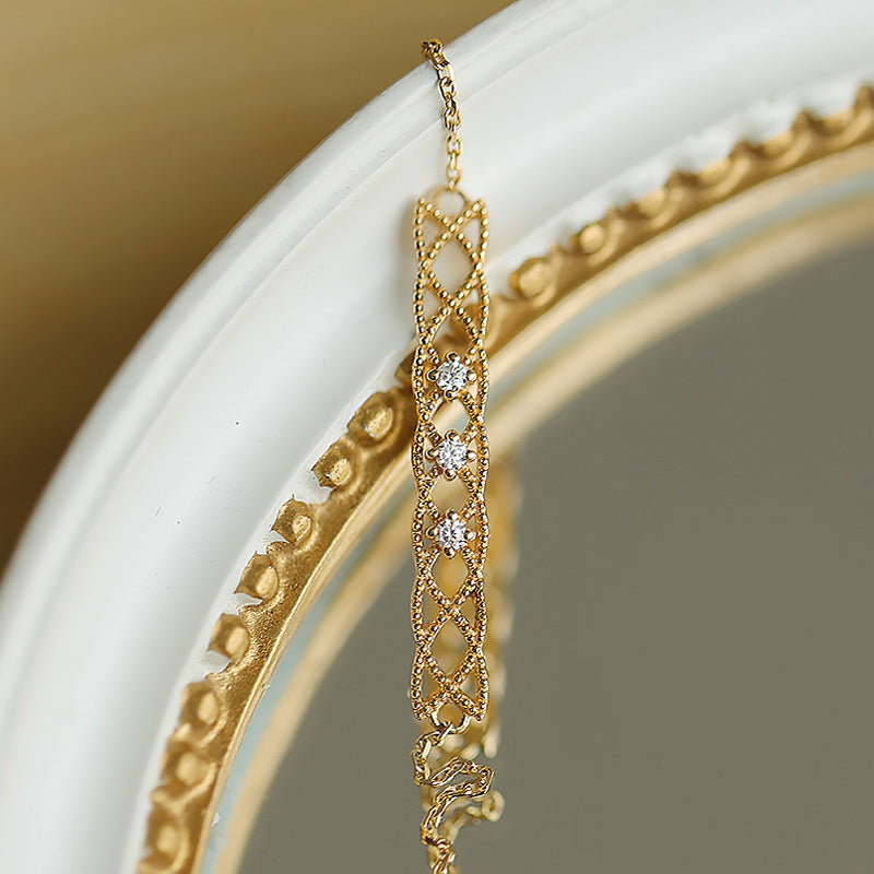 Sterling Silver Bracelet for Unique Female Style